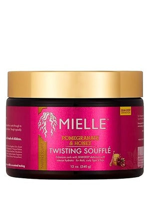MIELLE POM & HNY TWISTING SOUFFLE 12oz