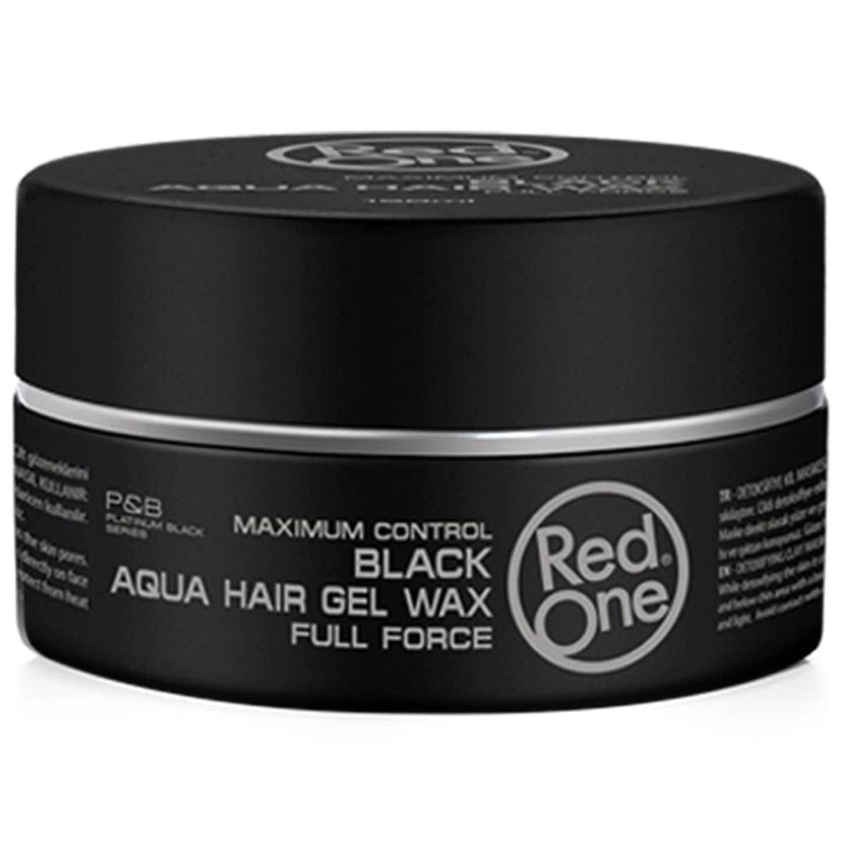 RED ONE AQUA WAX 5oz (BLACK)