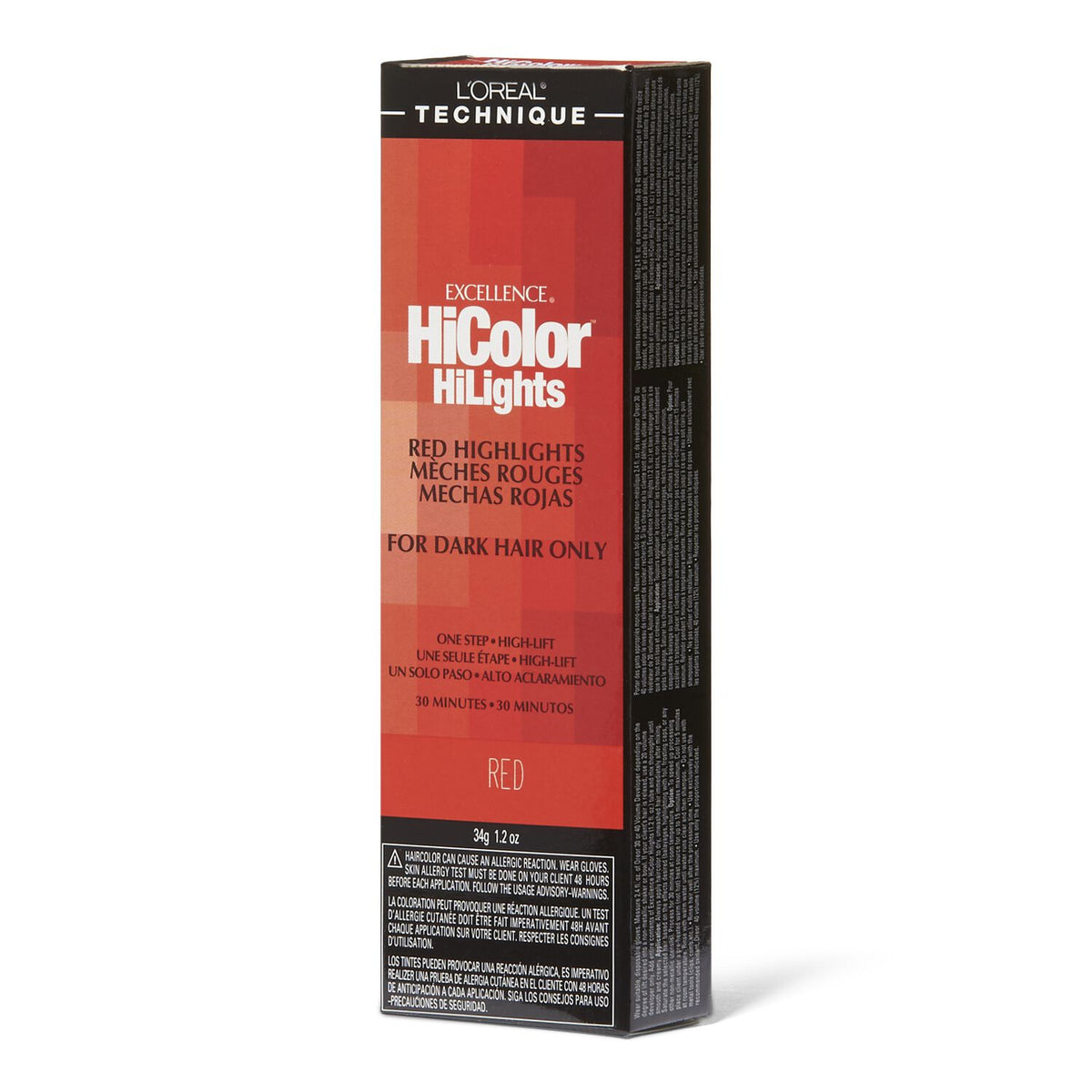 EXC HICOLOR HILIGHTS RED