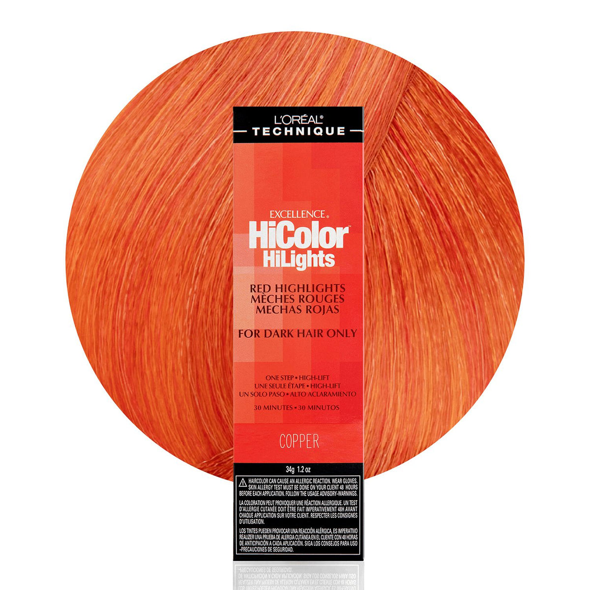 EXC HICOLOR HILIGHTS COPPER