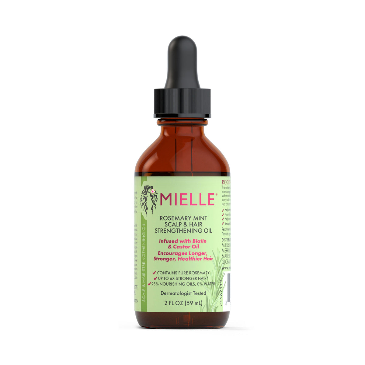 MIELLE ROSEMARY MINT GROWTH OIL 2oz
