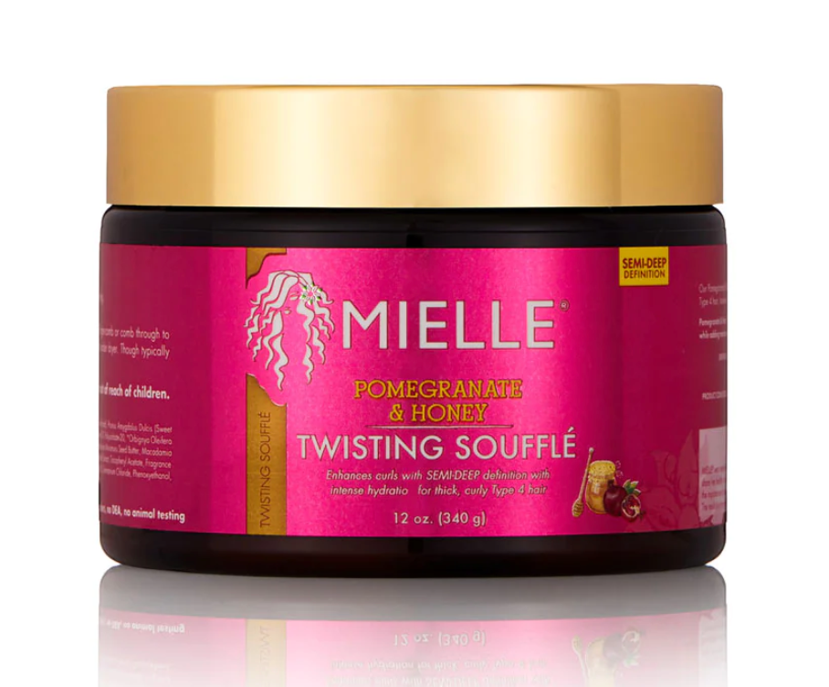 MIELLE POM & HNY TWISTING SOUFFLE 12oz