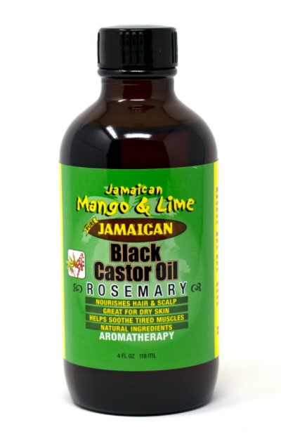 JML JAMAICAN BLK CASTOR OIL (ROSEMARY) 4oz