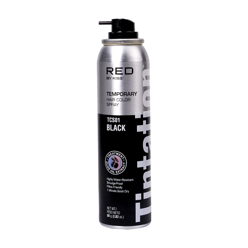 KISS TINTATION SPRAY COLOR (BLACK) 2.82oz