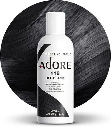 ADORE COLOR OFF BLACK (118) 4oz