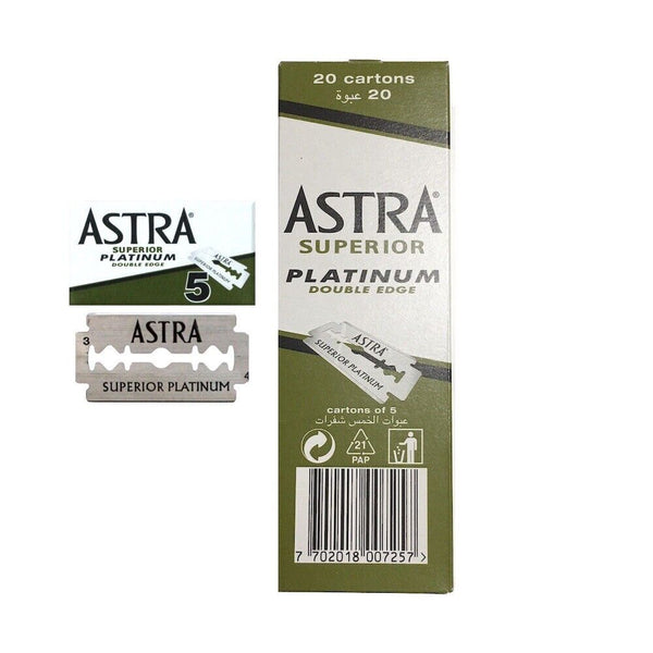 ASTRA DOUBLE EDGE BLADES (GREEN)