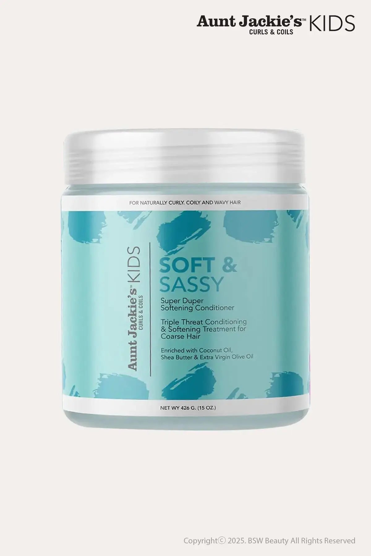 AUNT-JACKIE'S GIRLS SOFT & SASSY COND JAR 15oz