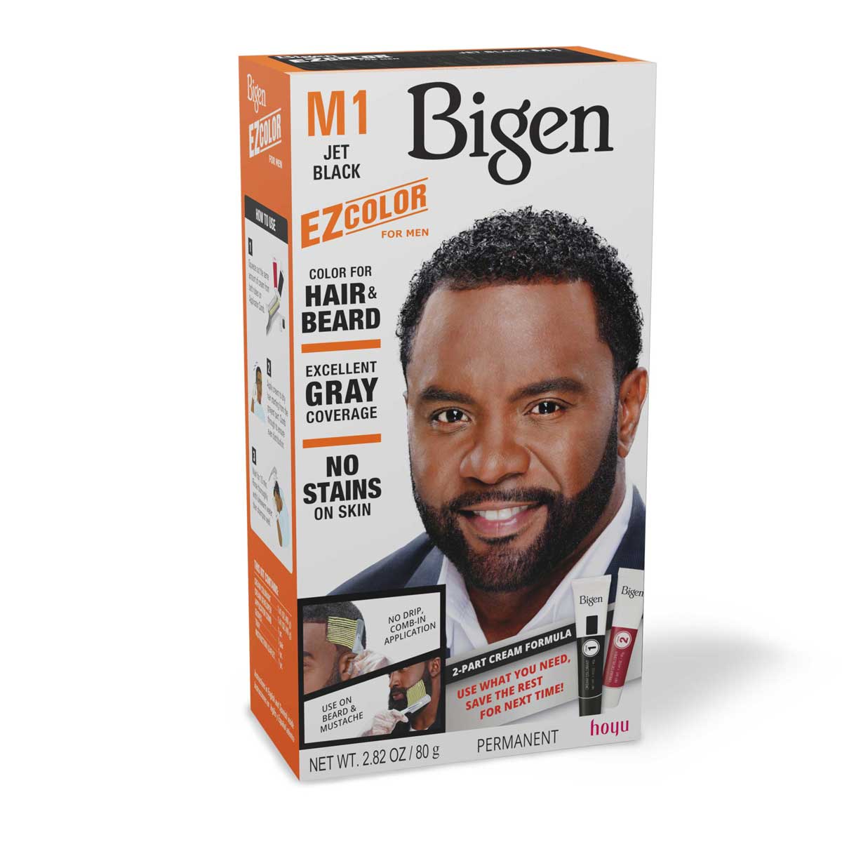Bigen EZ Color for Men M1 Jet Black Hair and Beard Color