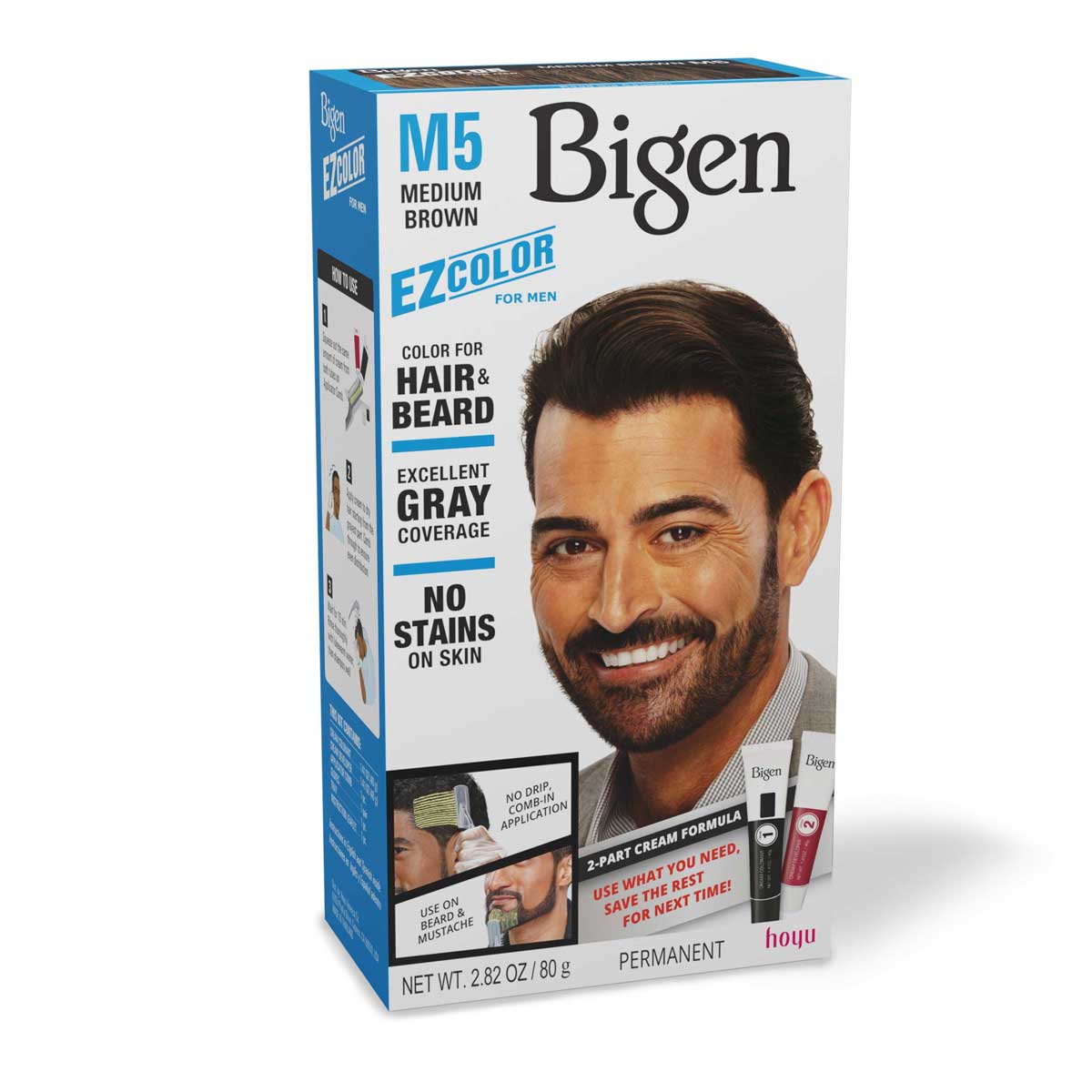 BIGEN EZ COLOR FOR MEN MED BROWN M5