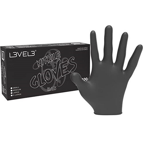 LEVEL3 GLOVES BLACK XLARGE