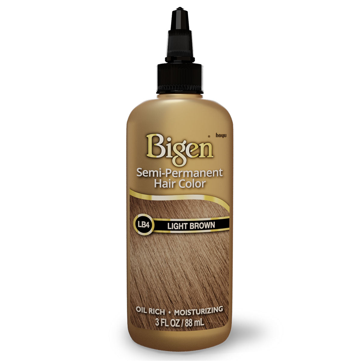 BIGEN SEMI PERM COLOR- LB4 LIGHT BROWN DP/6