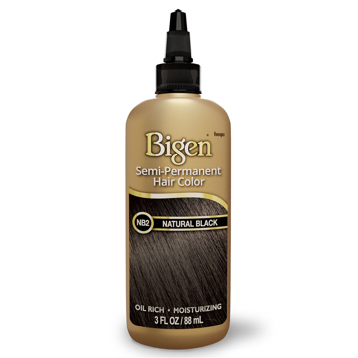 BIGEN SEMI PERM COLOR-NB2 NAT BLACK DP/6