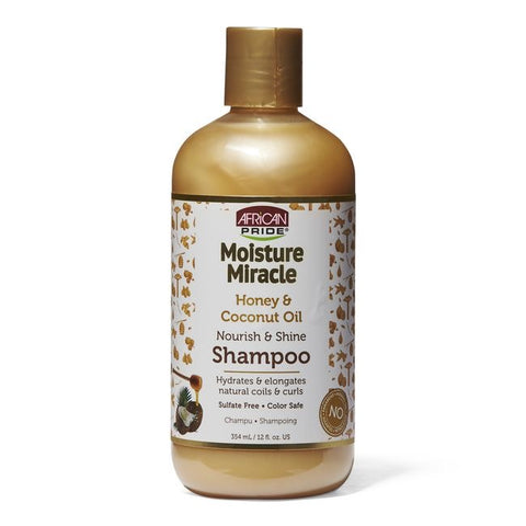 AFRICAN PRIDE MOISTURE MIRACLE SHAMPOO 16oz