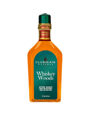 CLUBMAN AFTER SHAVE WHISKEY WOODS 6oz