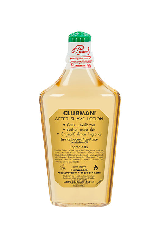 CLUBMAN AFTER SHAVE LOTION 6oz
