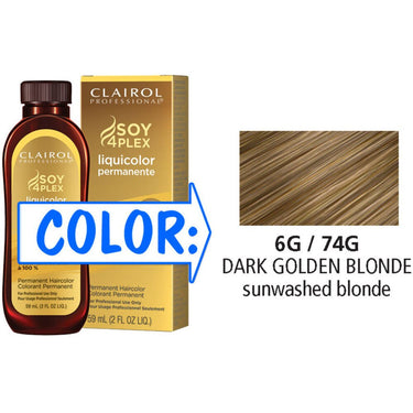 CLAIROL LIQUICOLOR 6G/74G DK GLD BLND 2oz