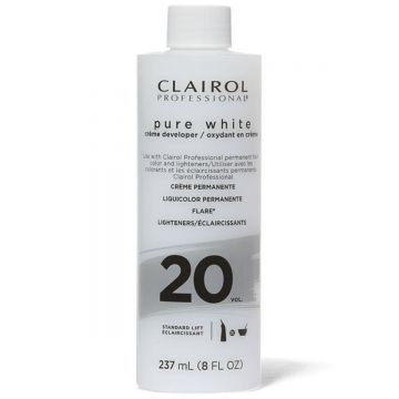 CLAIROL PURE WHITE CR DEV 20VOL 8oz