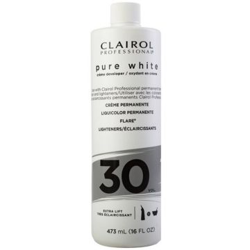CLAIROL PURE WHITE CR DEV 30VOL 16oz