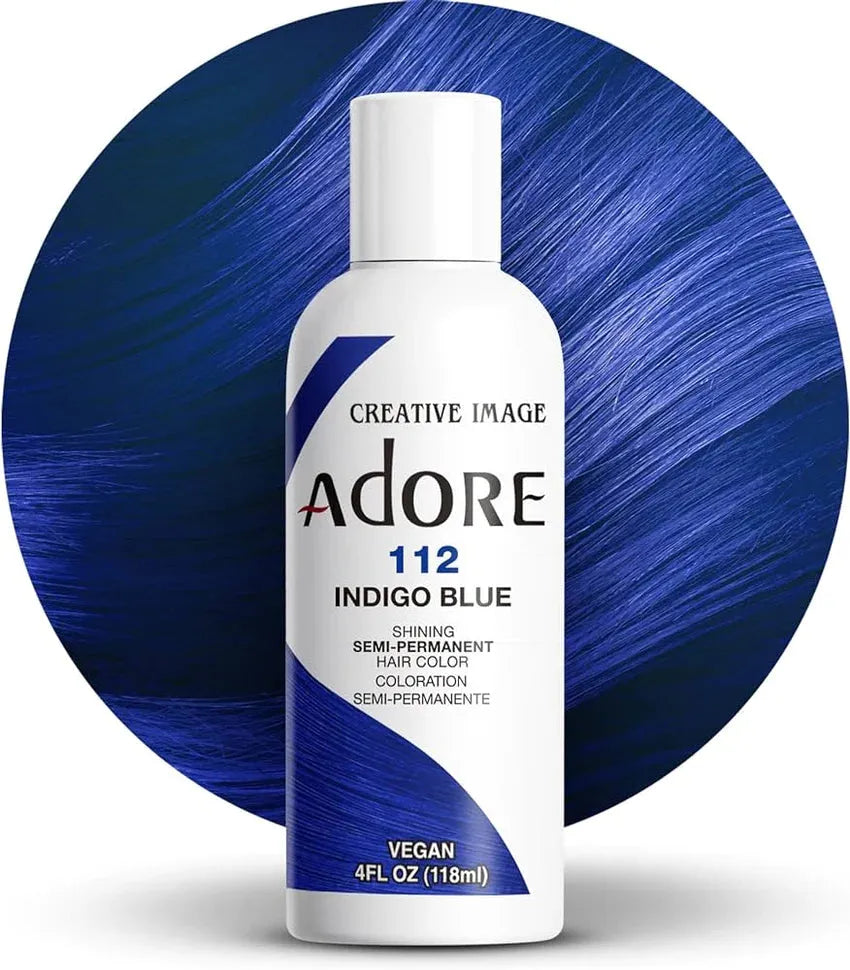 ADORE COLOR INDIGO BLUE (112) 4oz