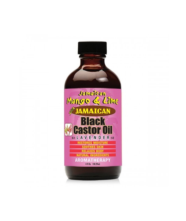 JML JAMAICAN BLK CASTOR OIL (LAVENDER) 4oz