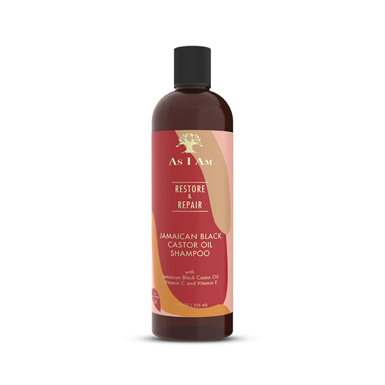 AS-I-AM JAM BLK CASTOR SHAMPOO 12oz