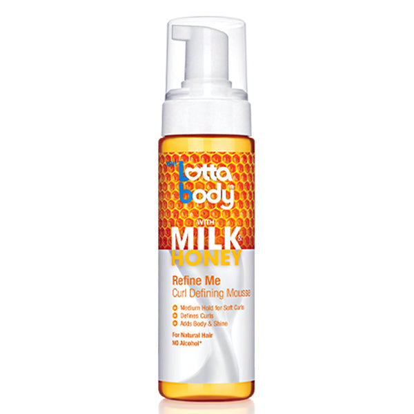 LOTTABODY MILK & HNY CURL MOUSSE 7oz