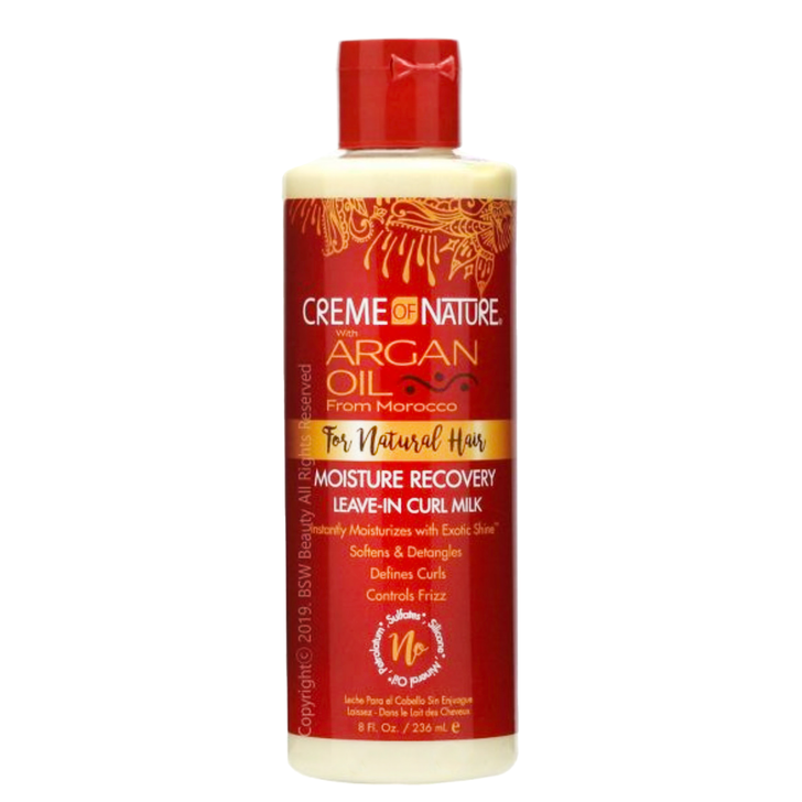 CON ARGAN NAT LEAVE-IN CURL MILK 8oz