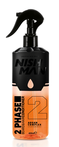 NISHMAN 2 PHASE BEARD & HAIR LVIN (ARGAN) 400ML