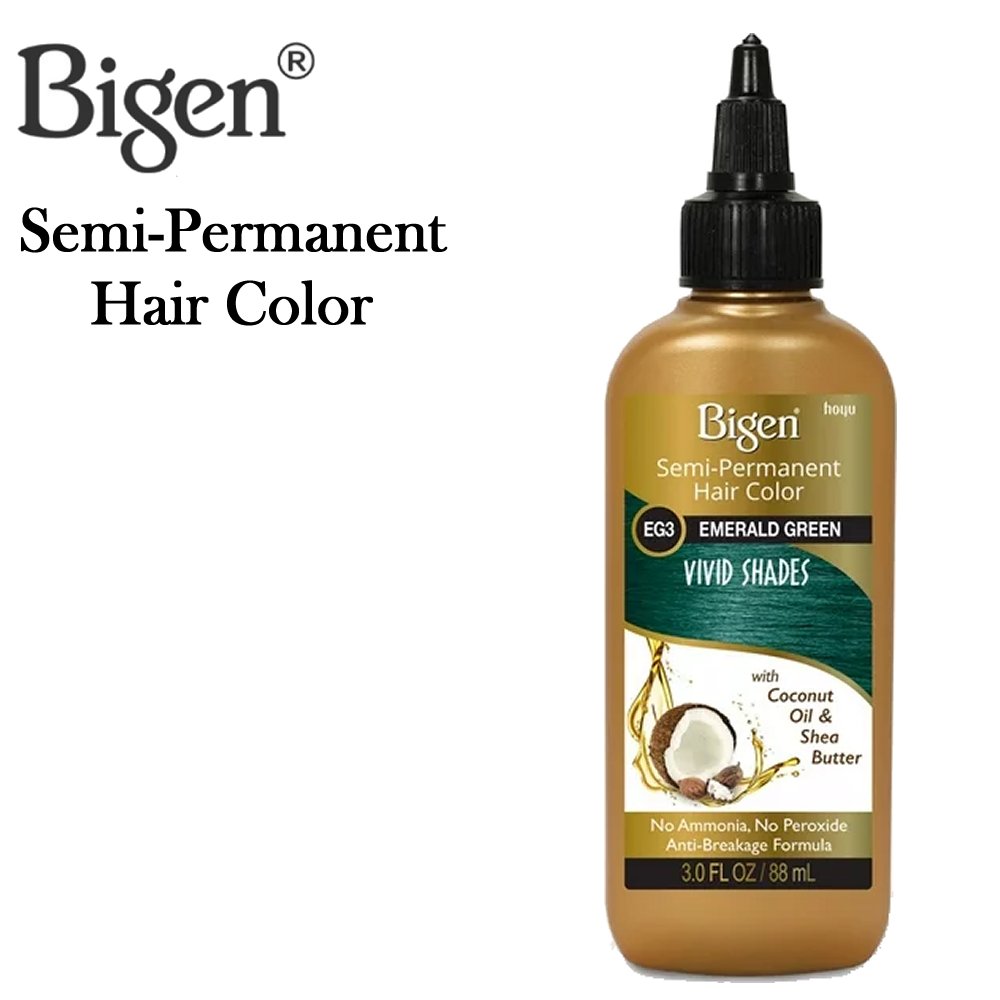 BIGEN SEMI PERM COLOR-EG3 EMERALD GREEN DP/6