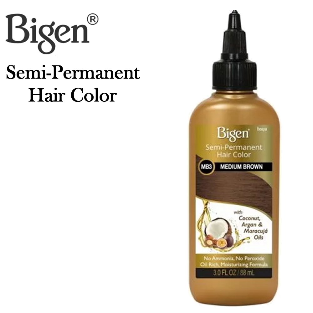 BIGEN SEMI PERM COLOR-MB3 MEDIUM BROWN DP/6
