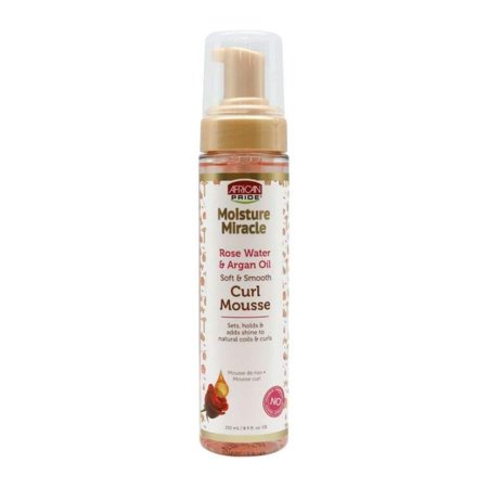 AFRICAN PRIDE MOISTURE MIRACLE CURL MOUSSE 8.5oz