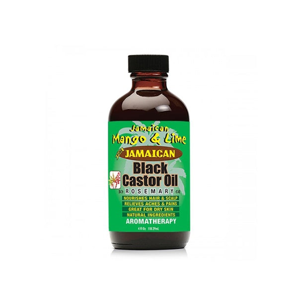 JML JAMAICAN BLK CASTOR OIL (ROSEMARY) 4oz