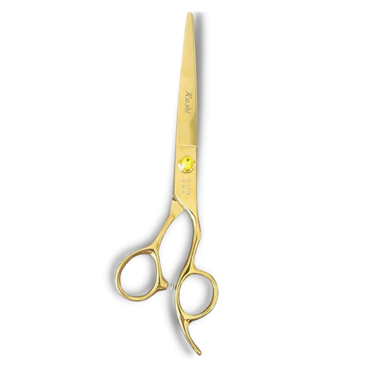 "KASHI BARBER SHEAR - GOLD 7"" #G-1170"