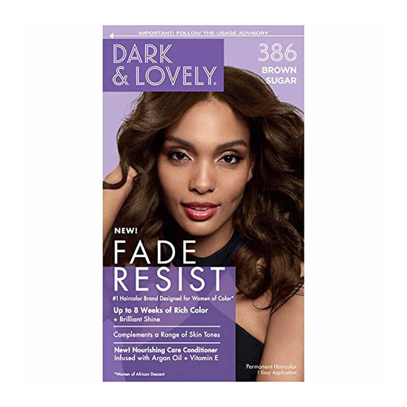 D&L HAIRCOLOR 386 BROWN SUGAR