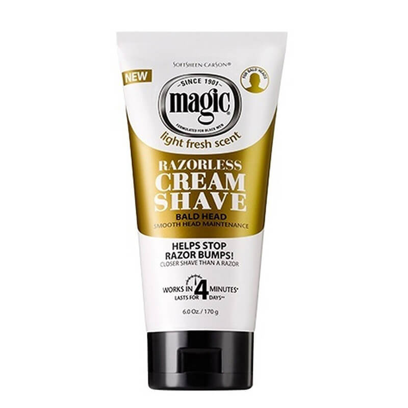 MAGIC CREAM SHAVE-SMOOTH/BALD [GOLD] 6oz