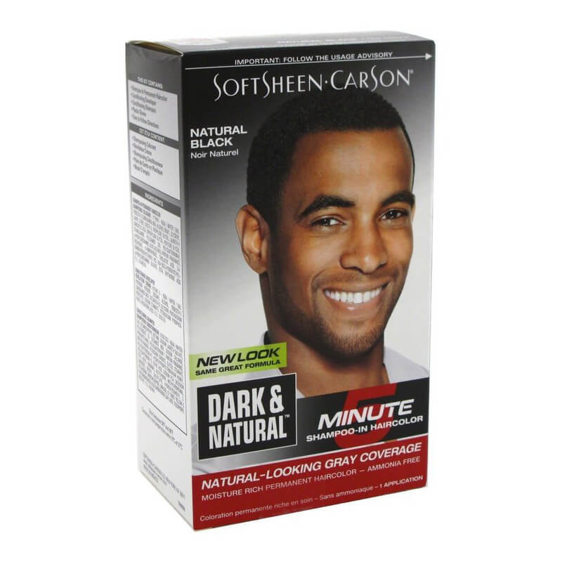DARK & NATURAL MENS HAIR COLOR NAT BLK 32