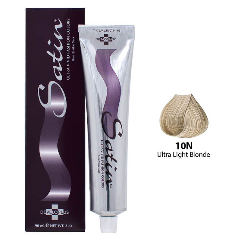 SATIN HAIR COLOR 10N ULTRA LT BLONDE