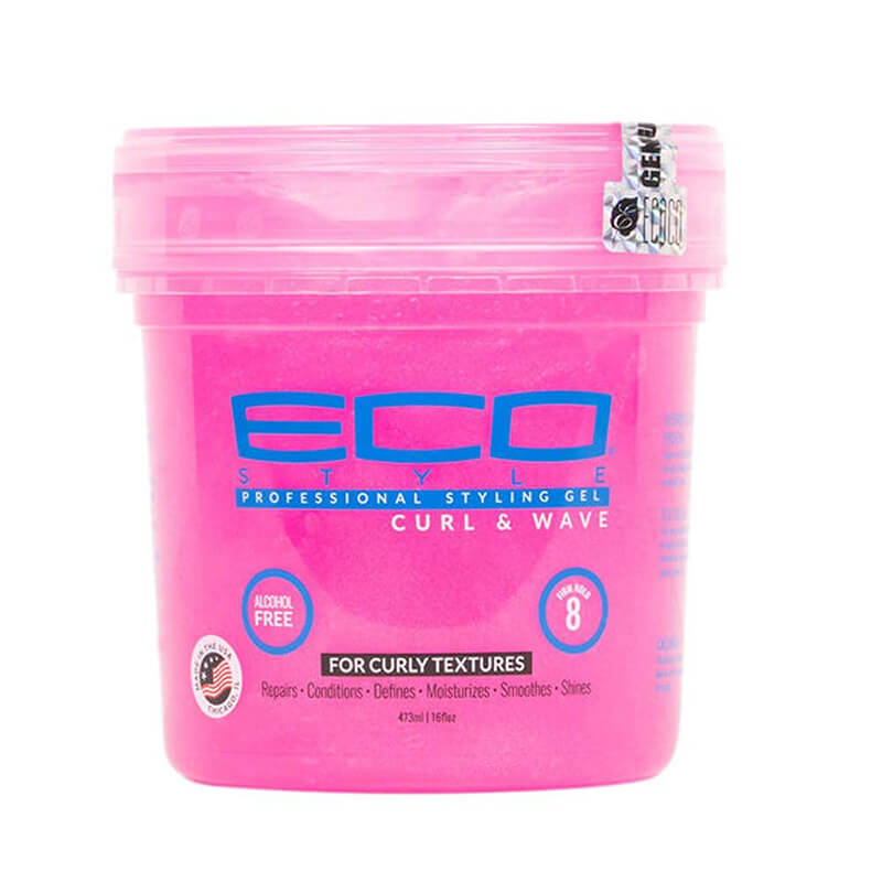 ECO-STYLER CURL & WAVE GEL (PINK) 16oz
