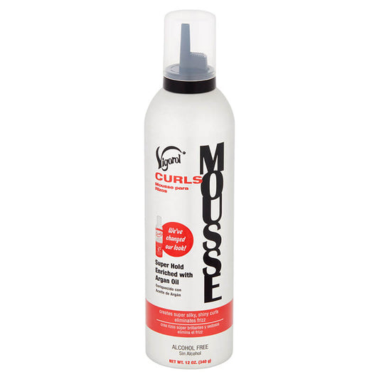 VIGOROL MOUSSE-CURLING 12oz(RED)