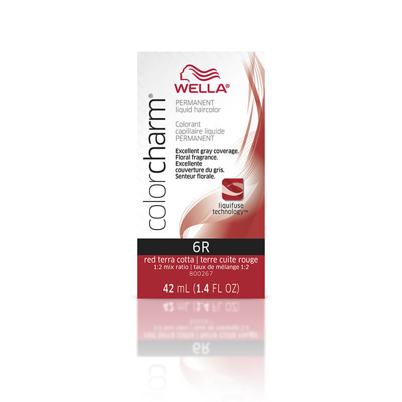 WELLA COLOR CHARM 6R RED TERRA COTTA