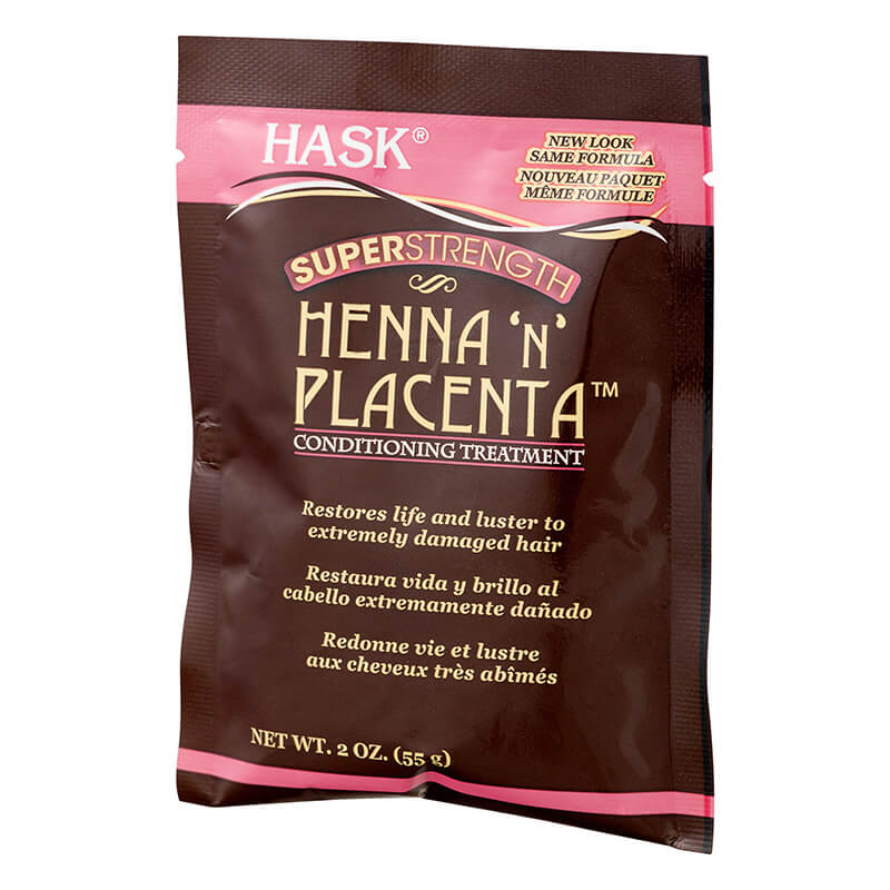 HASK HENNA & PLACENTA PAC SUPER [DP/12][CS/24]