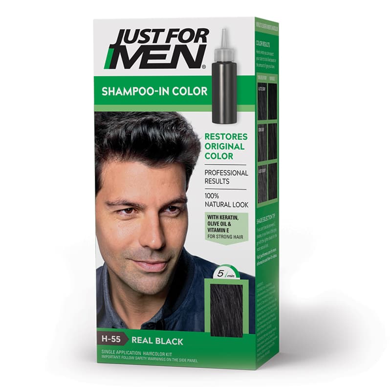 JUST-FOR-MEN COLOR REAL BLACK