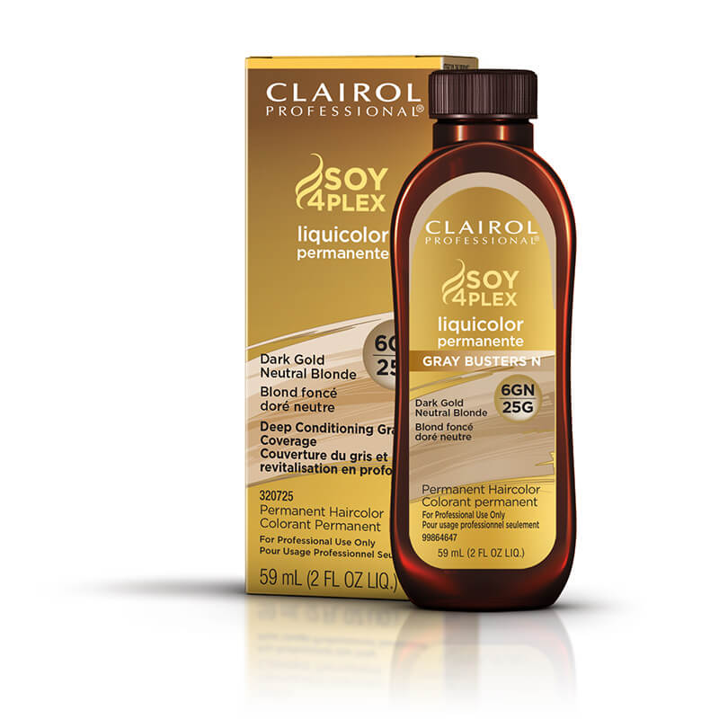CLAIROL LIQUICOLOR 6GN/25G DK GLD NEUT BLND 2oz