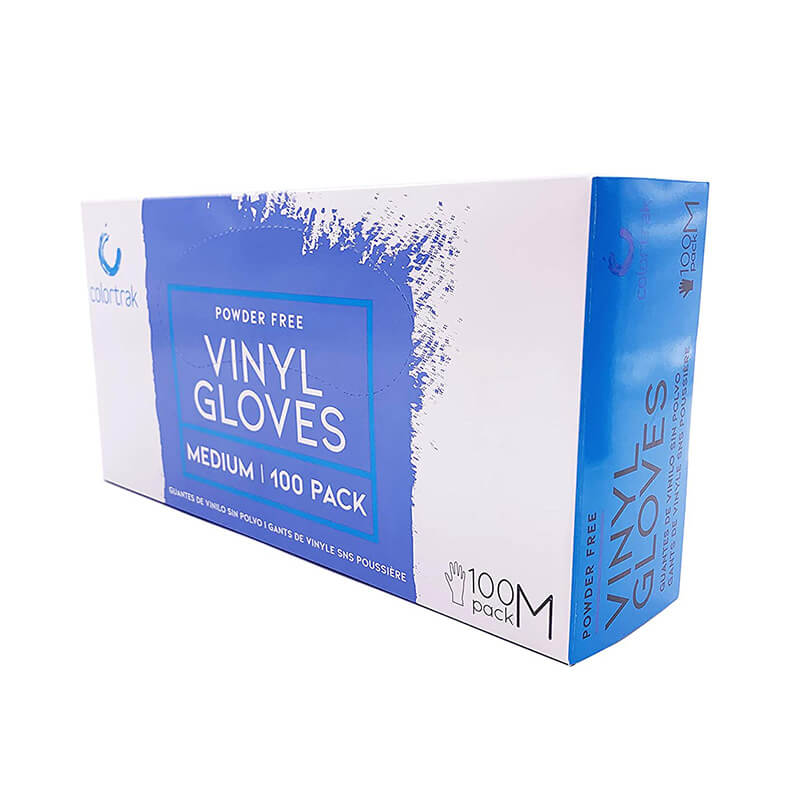 GLOVES [PWDR FREE]VINYL MED 100/BOX (D)