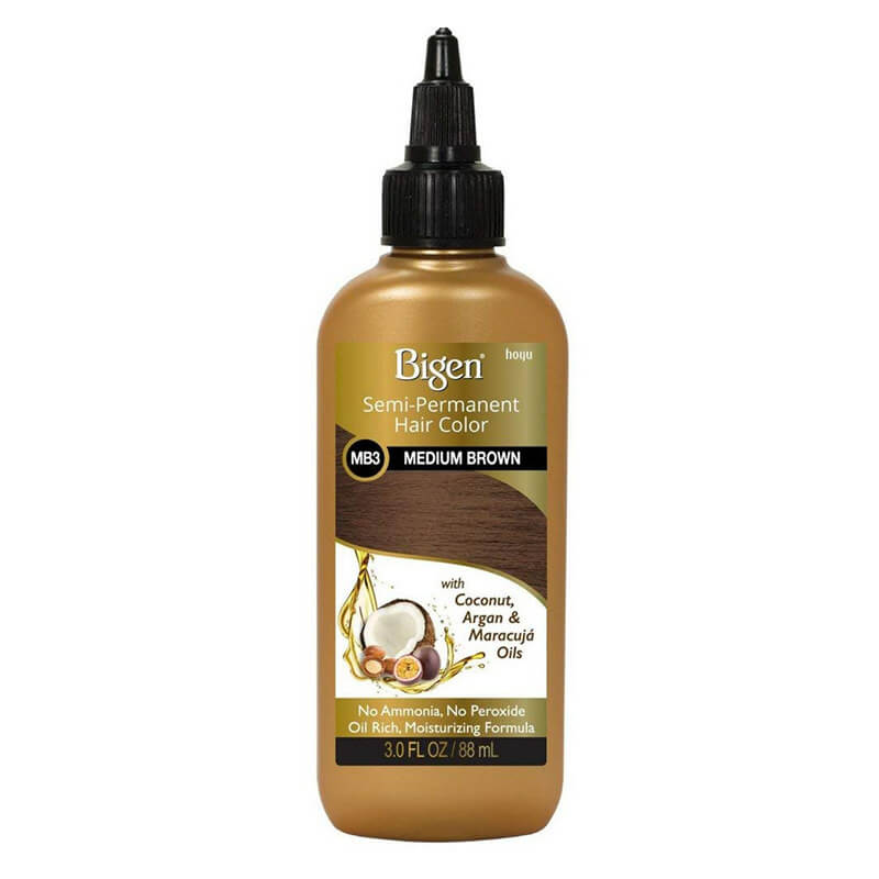 BIGEN SEMI PERM COLOR-MB3 MEDIUM BROWN DP/6