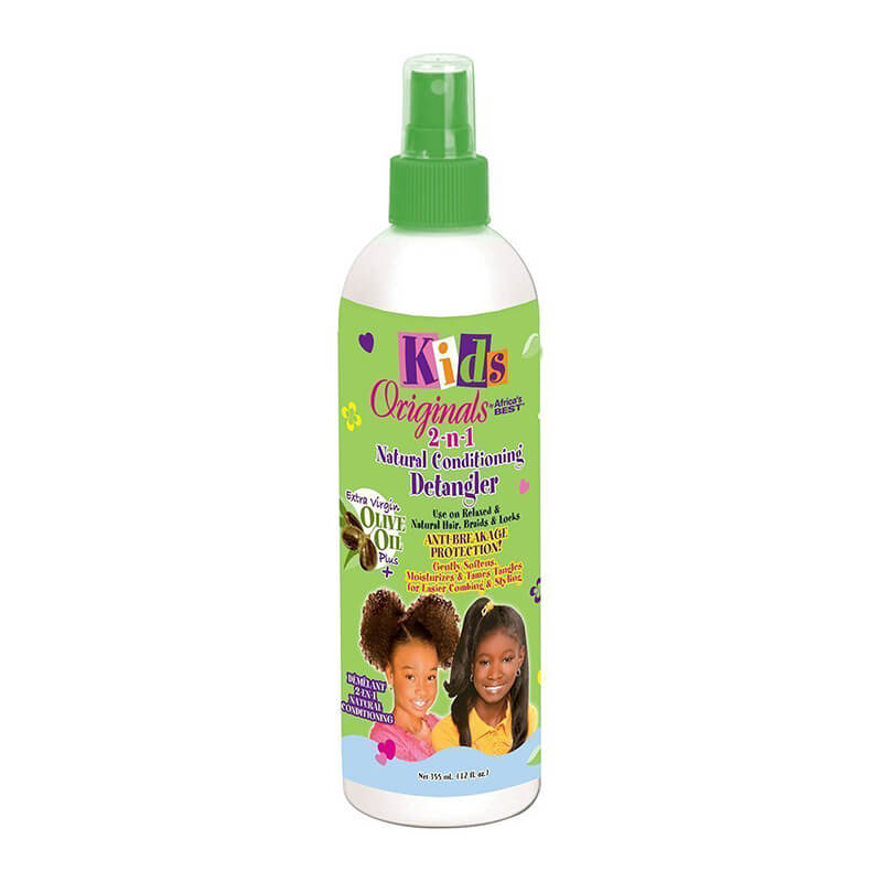 AFRICAS BEST ORIGINALS KIDS 2N1 DETANGLER SPRAY 12oz