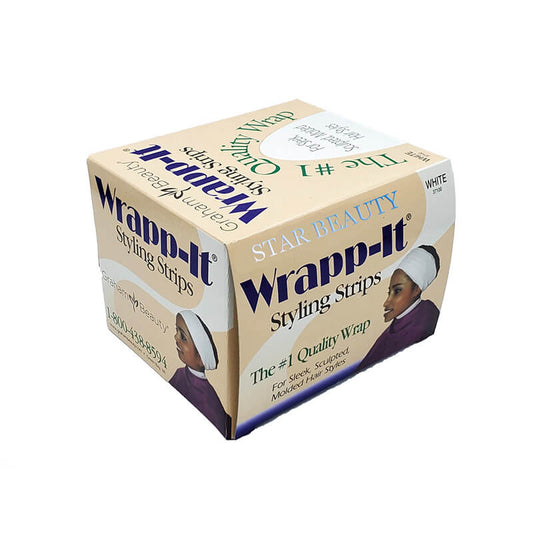 WRAPP-IT STYLING STRIPS WHITE #37100