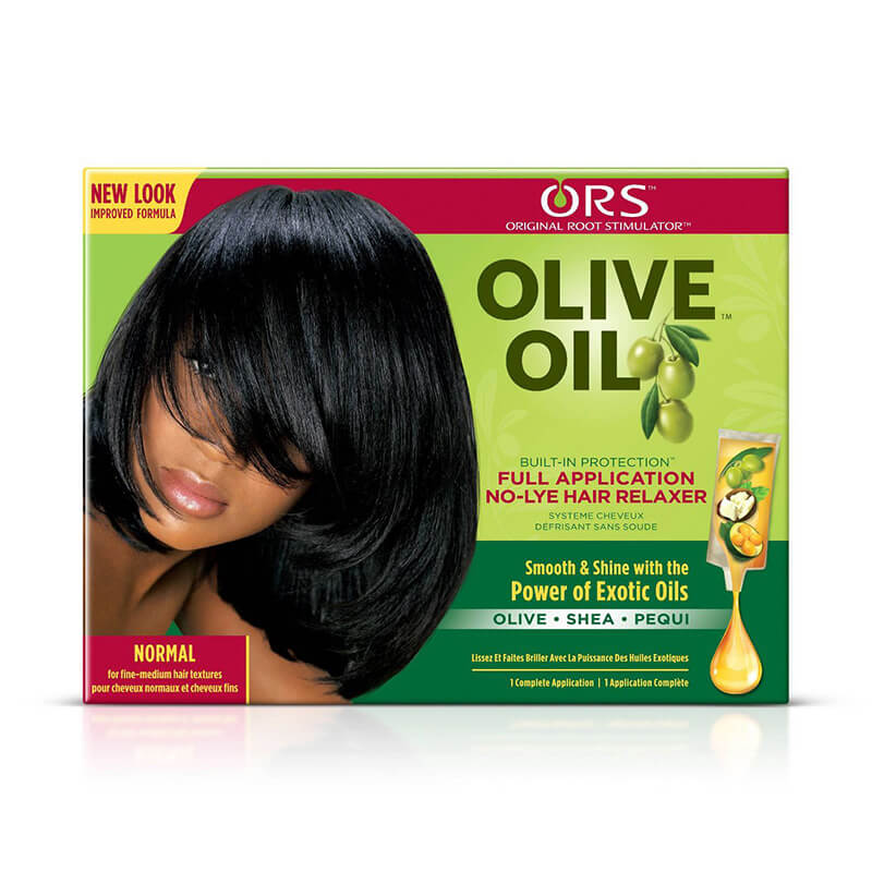 ORS OLIVE OIL N/L RELAXER KIT (NORMAL)
