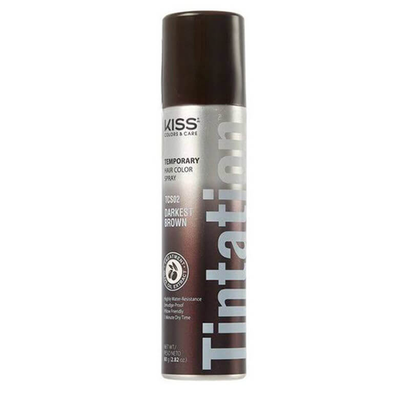 KISS TINTATION SPRAY COLOR (DK BROWN) 2.82oz