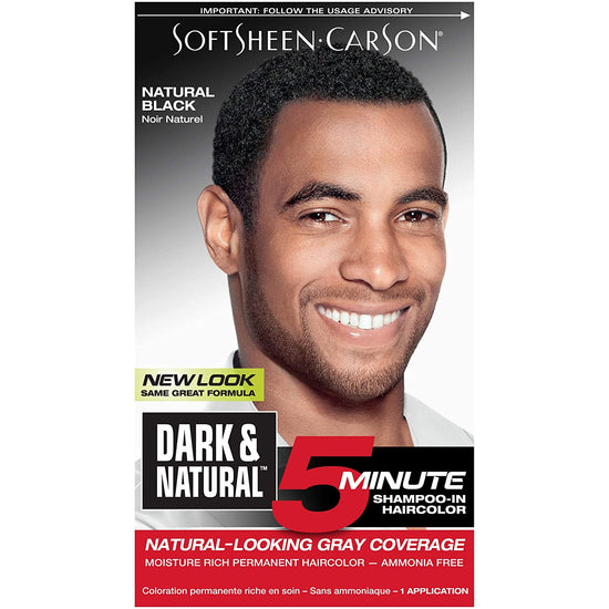 DARK & NATURAL MENS HAIR COLOR NAT BLK 32